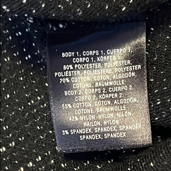 POSTMARK Anthropologie Tweed Black Lace Puff Sleeve Shift Shirt Dress - Picture 9 of 10